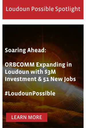 Soaring Ahead:  ORBCOMM Expanding in Loudoun with $3M Investment & 51 New Jobs  #LoudounPossible