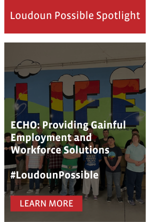 ECHO providing gainful employment and workforce solutions #loudounpossible