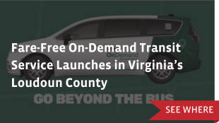 Fare-Free On-Demand Transit Service Launches in Virginia’s Loudoun County