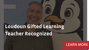 Loudoun Gifted Learning Teacher Recognized