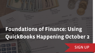 Foundations of Finance: Using QuickBooks Happening October 2