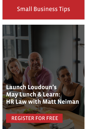 Launch Loudoun's May lunch and learn HR law with Matt Neiman